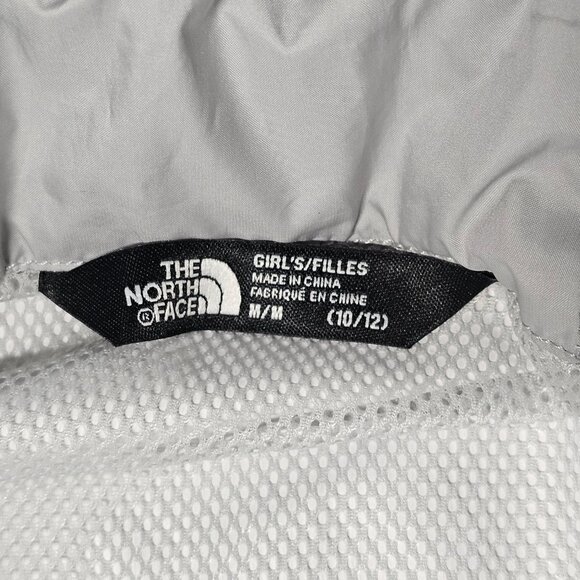 The North Face Active Girl Hoodie Jacket Size M 10/12 Gray - Picture 4 of 11